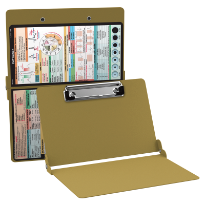 WhiteCoat Clipboard® - Tactical Brown EMT Edition